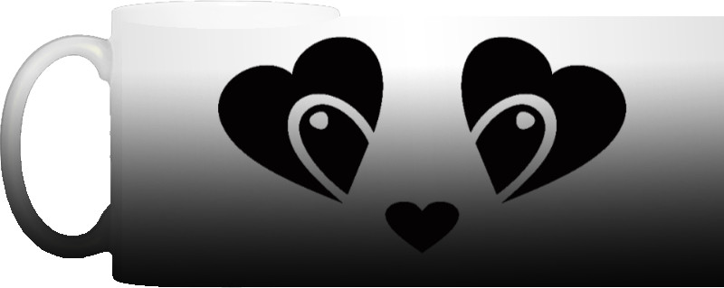 панда серце