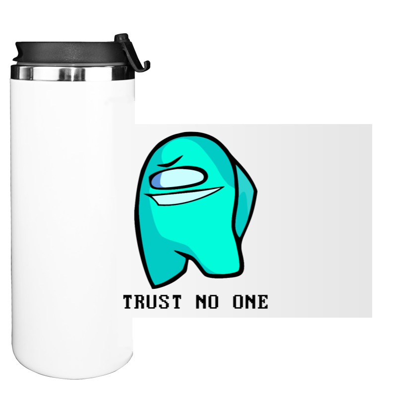 Among Us - Water Bottle on Tumbler - Do not trust anyone - Mfest