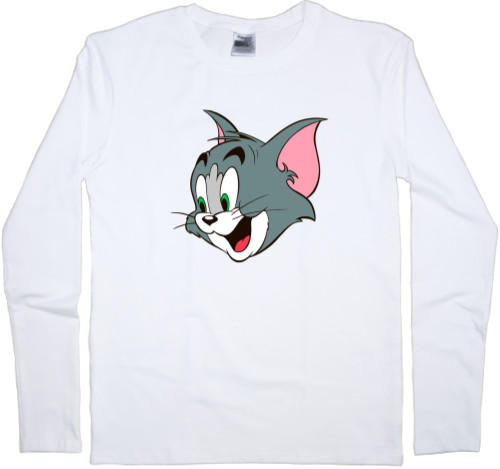 Том и Джеррі / Tom and Jerry - Футболка з Довгим Рукавом Чоловіча - том - Mfest