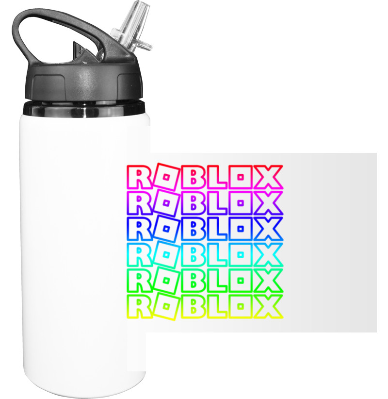 Roblox - Sport Water Bottle - Roblox logo - Mfest