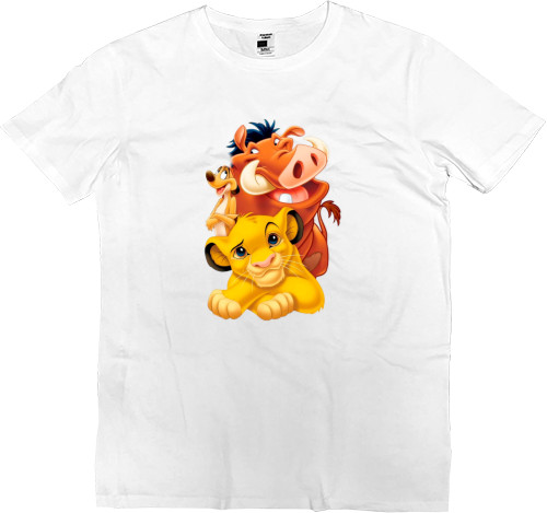 Король лев / The lion king - Kids' Premium T-Shirt - Simba Timon and Pumbaa - Mfest