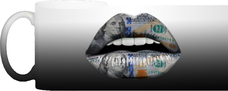 Тренды - Magic Mug - dollar lips - Mfest