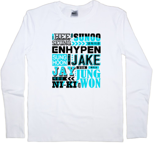 Enhypen - Men's Longsleeve Shirt - enhypen - Mfest