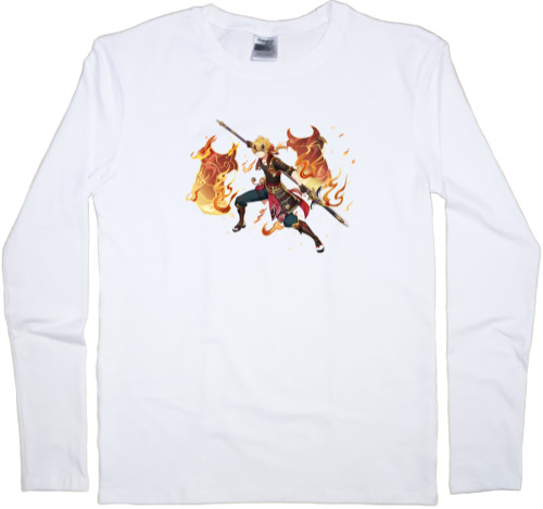 Genshin Impact - Men's Longsleeve Shirt - Thomas 2 - Mfest