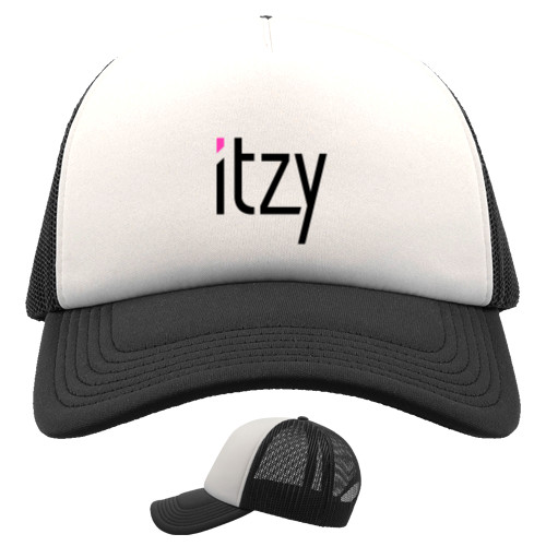 ITZY - Кепка Тракер Детская - itzy logo - Mfest