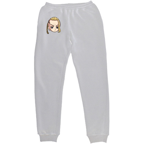 Tokyo Revengers / Токийские мстители - Men's Sweatpants - Ken Ryuguji chibi - Mfest