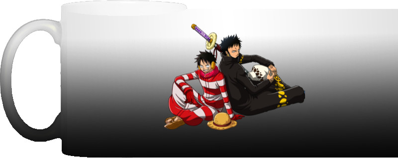 Luffy and Law