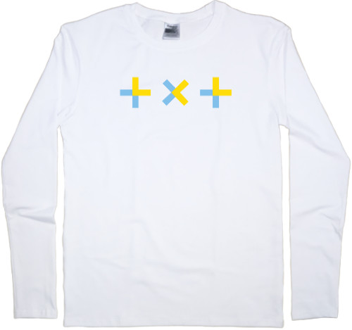 TOMORROW X TOGETHER - Men's Longsleeve Shirt - logo txt - Mfest