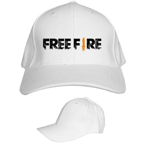 Garena Free Fire - Кепка 6-панельная Детская - Logo Free Fire - Mfest