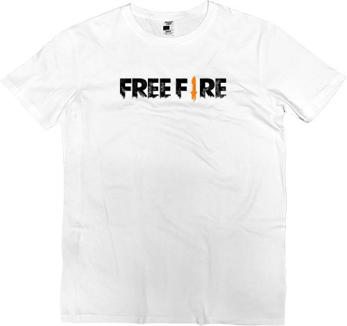Garena Free Fire - Футболка Преміум Дитяча - Logo Free Fire - Mfest