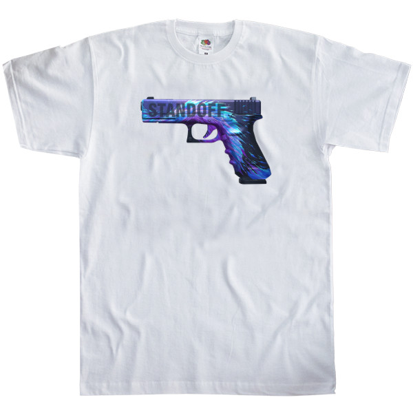 Standoff - Kids' T-Shirt Fruit of the loom - standoff pistol - Mfest