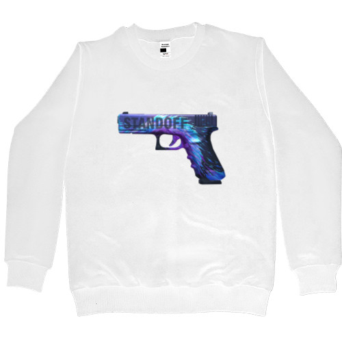 Standoff - Men’s Premium Sweatshirt - standoff pistol - Mfest