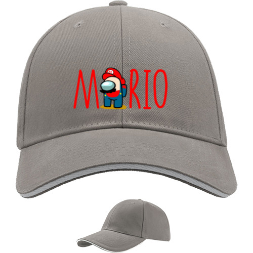 Among Us - Sandwich Baseball Cap - among us mario - Mfest