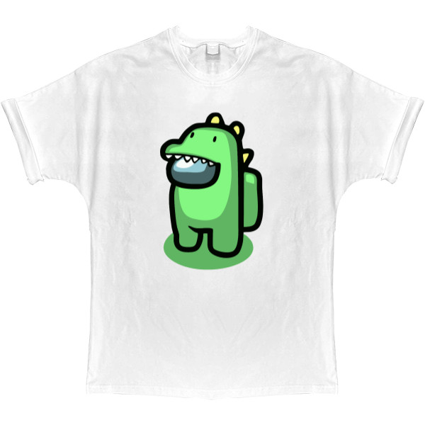 Among Us - T-shirt Oversize - among us dinosaur - Mfest