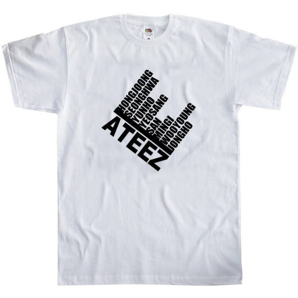 Ateez - Kids' T-Shirt Fruit of the loom - Ateez 2 - Mfest