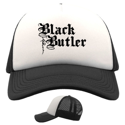 Тёмный дворецкий / Kuroshitsuji - Trucker Cap - black butler logo 2 - Mfest