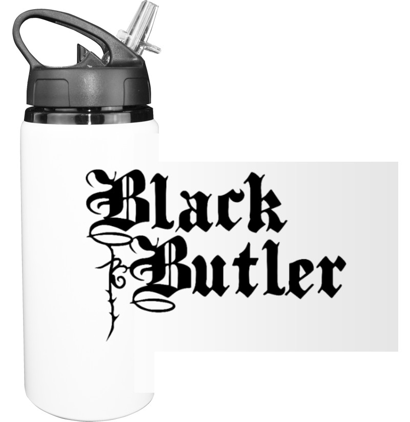 Темний дворецький / Kuroshitsuji - Пляшка для води - black butler logo 2 - Mfest