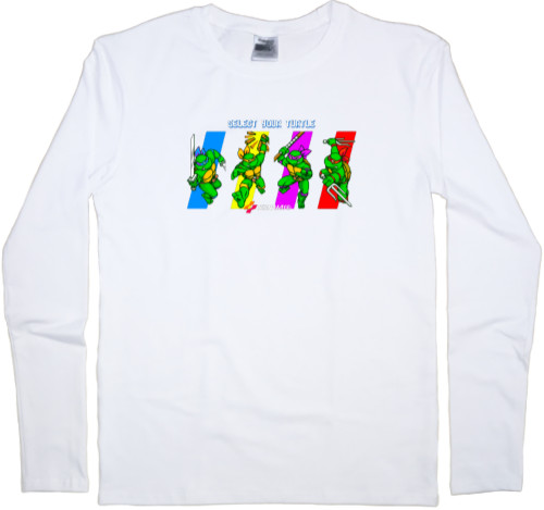 НАСТОЛЬНЫЕ ИГРЫ - Men's Longsleeve Shirt - Teenage Mutant Ninja Turtles: The Hyperstone Heist - Mfest