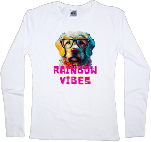 Rainbow dog, Colorful dog, Rainbow Vibes