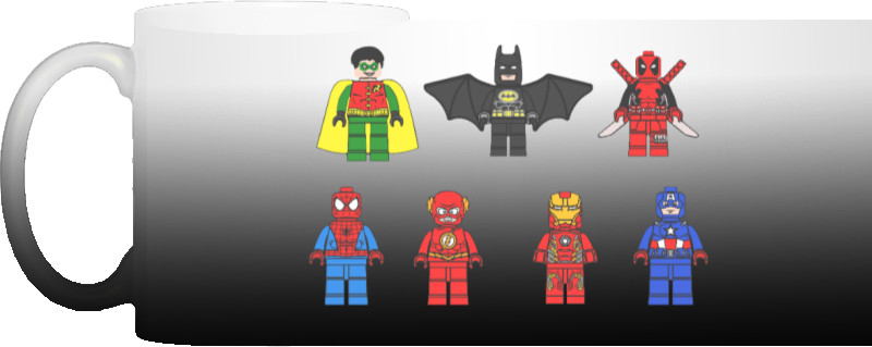 Lego Heroes DC/Marvel
