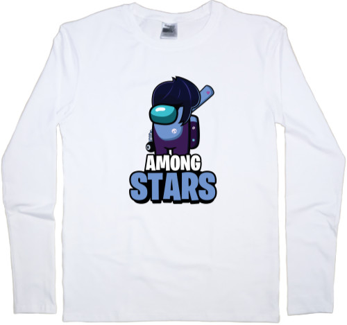 Among Us - Men's Longsleeve Shirt - Among Stars Bibi - Mfest