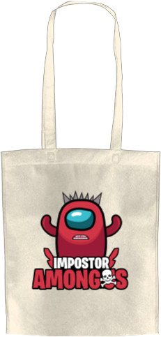Among Us - Tote Bag - Red impostor - Mfest