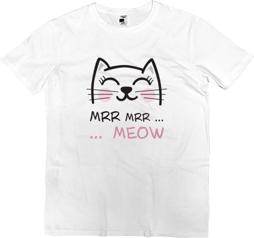 Коты и Кошки - Men’s Premium T-Shirt - Mrr... Mrr... Meow - Mfest