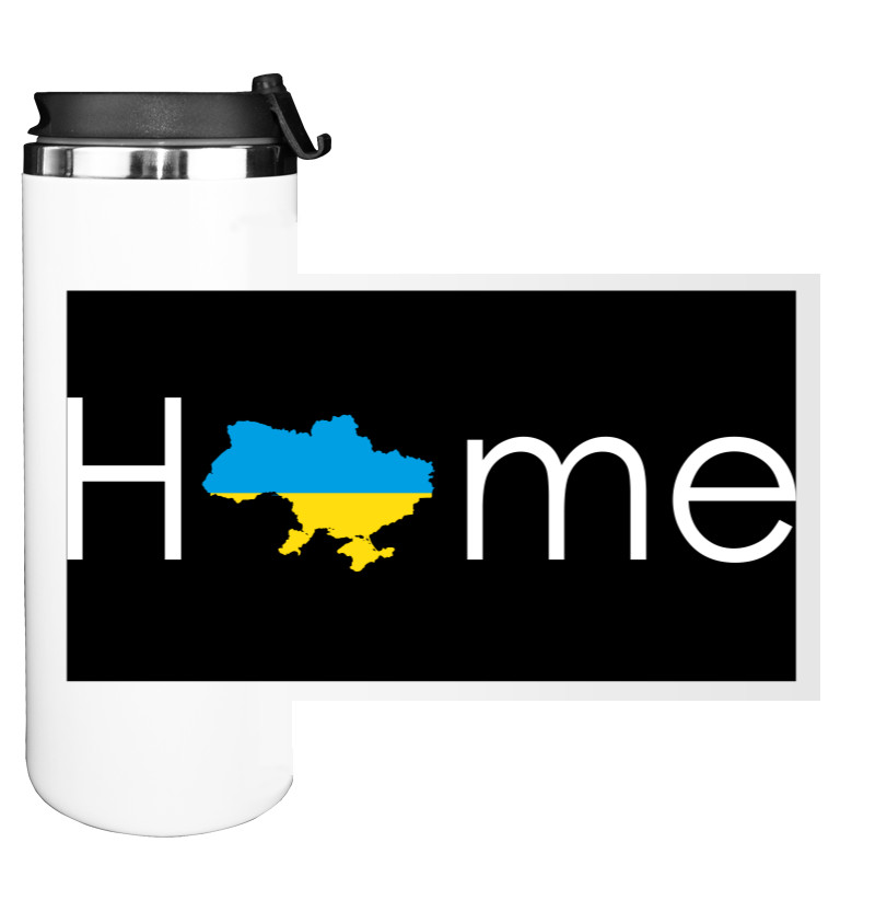 Ukraine house, map