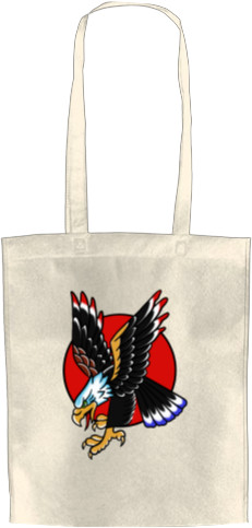 Очень модные - Tote Bag - eagle tattoo - Mfest