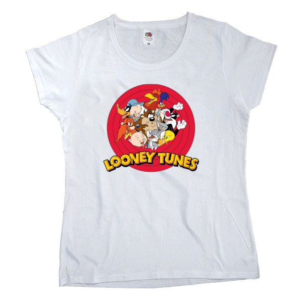 Looney Tunes / Безумные Мотивы - Women's T-shirt Fruit of the loom - Looney Tunes - Mfest