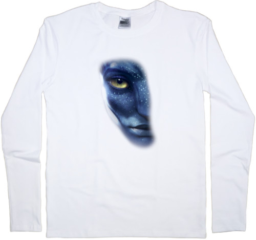 Аватар - Men's Longsleeve Shirt - Avatar face - Mfest