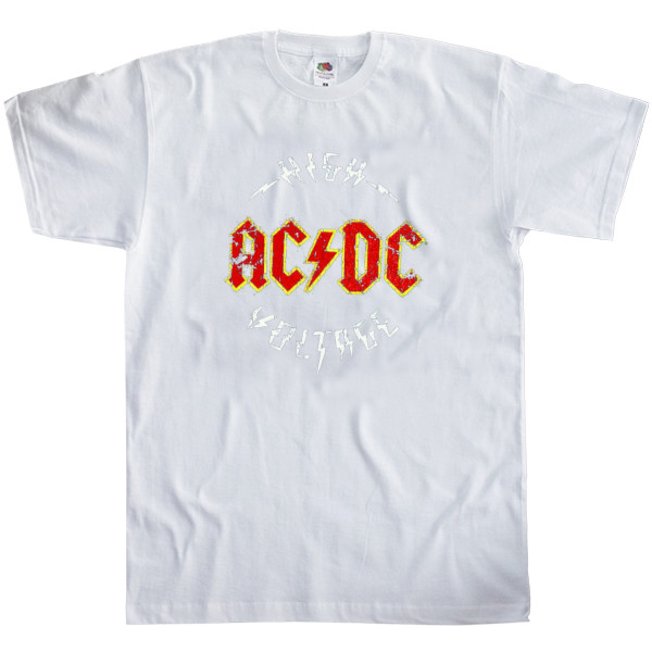 AC DC rock 'n' roll art