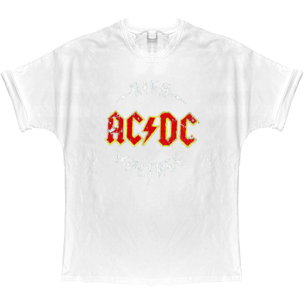 AC DC rock 'n' roll art