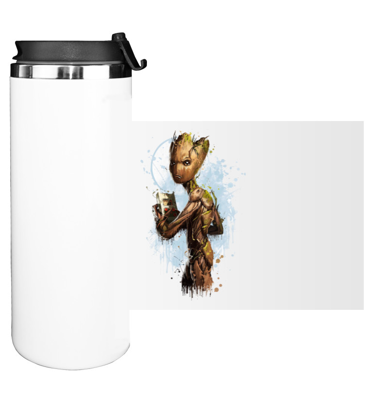 Guardians of the Galaxy - Water Bottle on Tumbler - I am Groot - Mfest