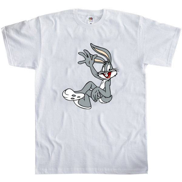 Зайчики - Men's T-Shirt Fruit of the loom - Rabbit 2023 - Mfest