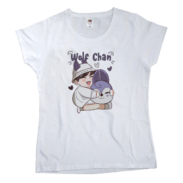 Stray Kids - Women's T-shirt Fruit of the loom - wolf chsn - Mfest