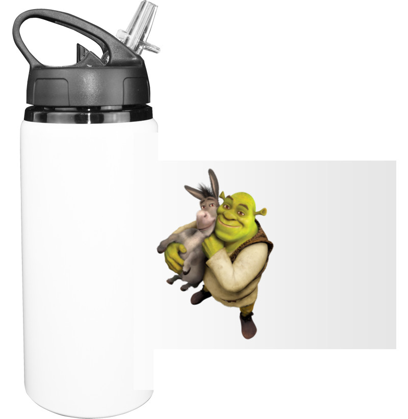 Шрек - Sport Water Bottle - shrek - Mfest