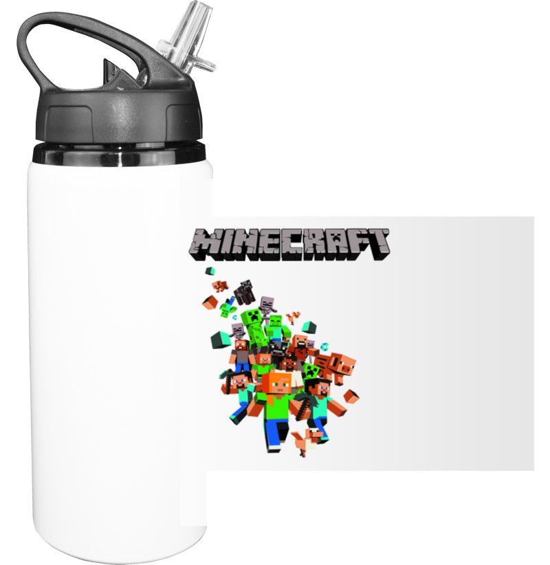 Minecraft - Sport Water Bottle - Minecraft 6 - Mfest