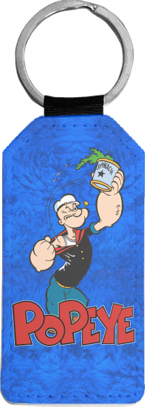 Моряк Попай - Rectangular Keychain - Popeye the Sailor - Mfest
