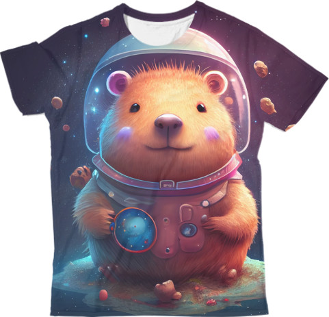 Capybara astronaut