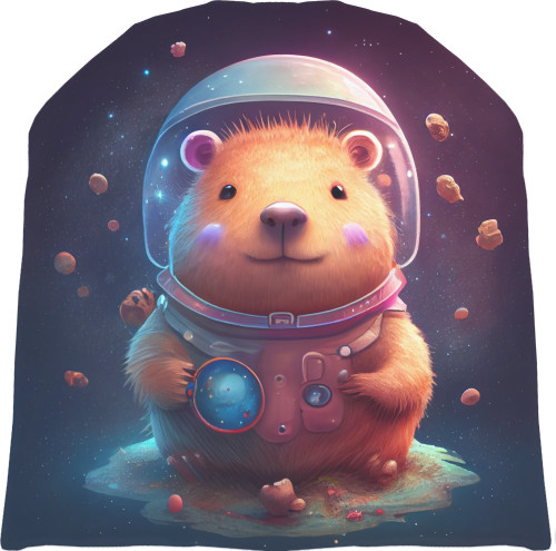 Capybara astronaut