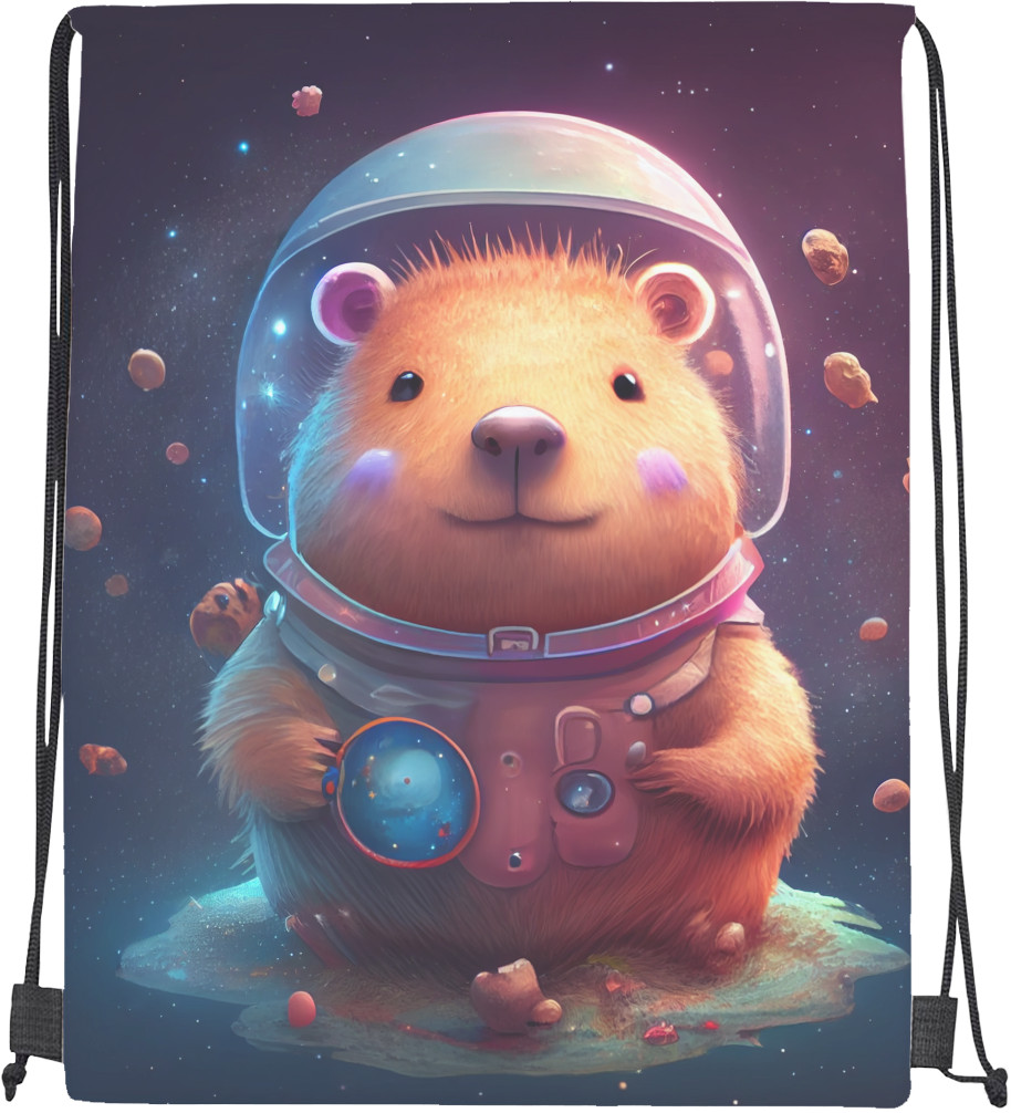 Capybara astronaut