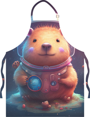 Capybara astronaut