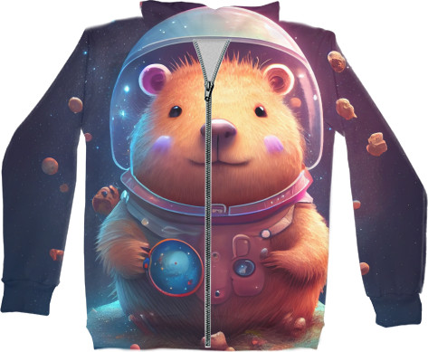 Capybara astronaut