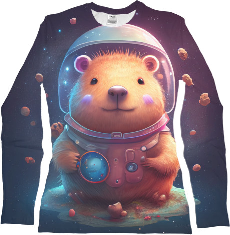 Capybara astronaut