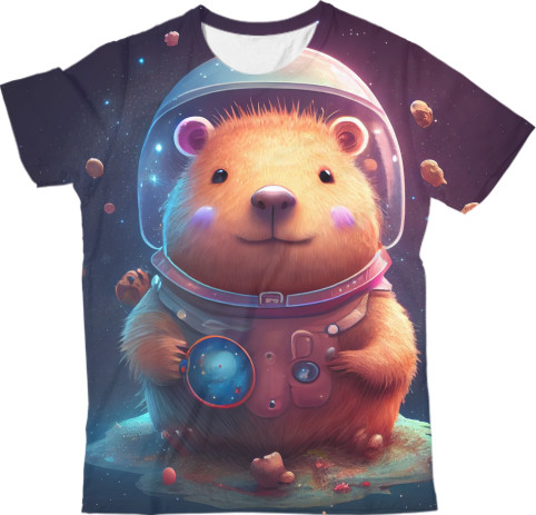 Capybara astronaut