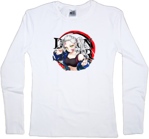 Клинок, рассекающий демонов - Women's Longsleeve Shirt - Demon Slayer Daki - Mfest