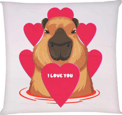 Capybara I love you