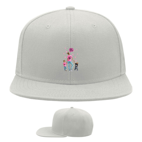 Мама - Snapback Baseball Cap - Mom - Mfest