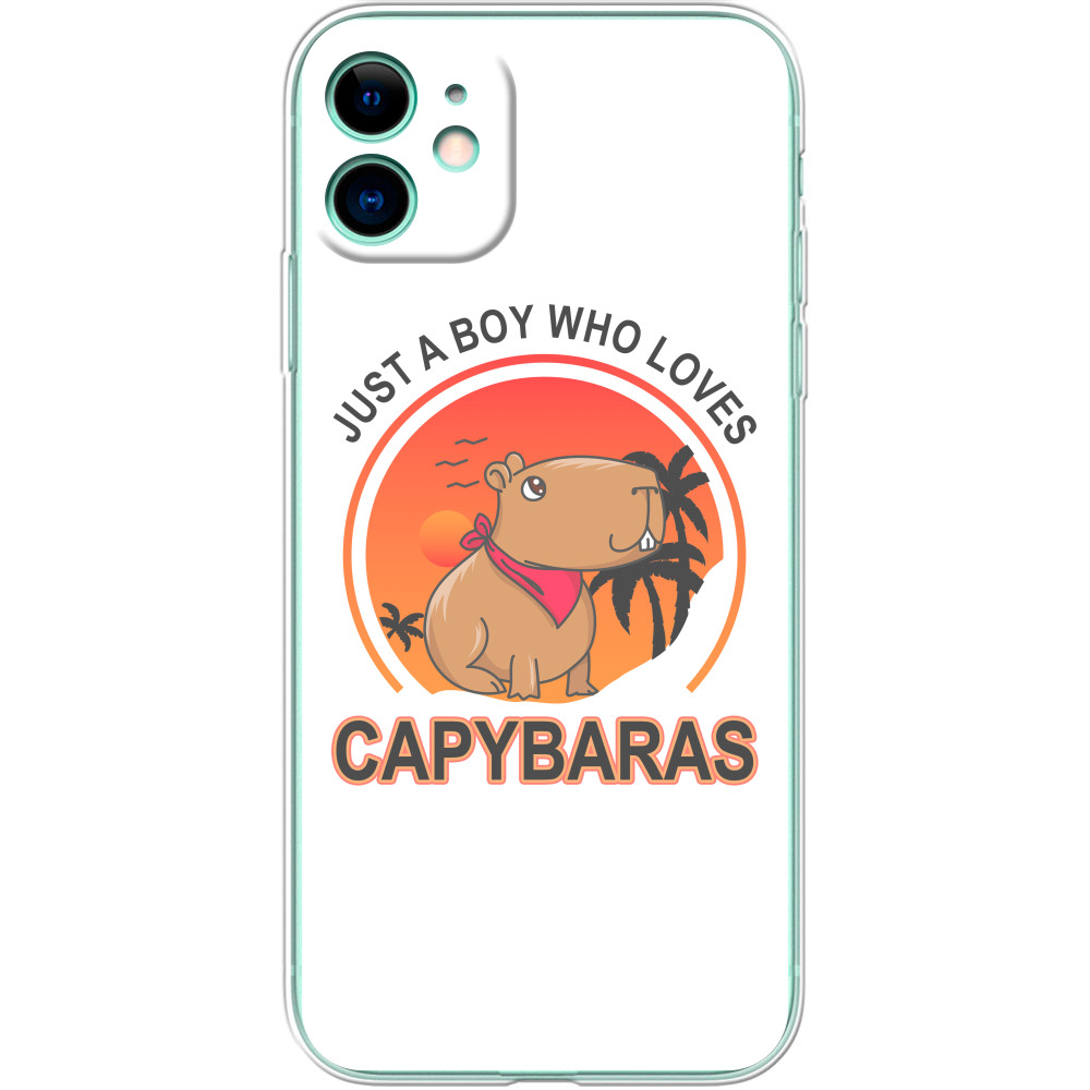 Just A Boy Who Loves Capybaras